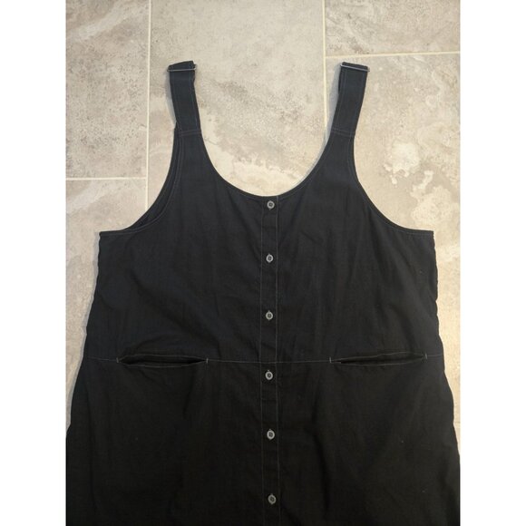 Gudrun Sjoden Black Button-Front Dress - Picture 7 of 11